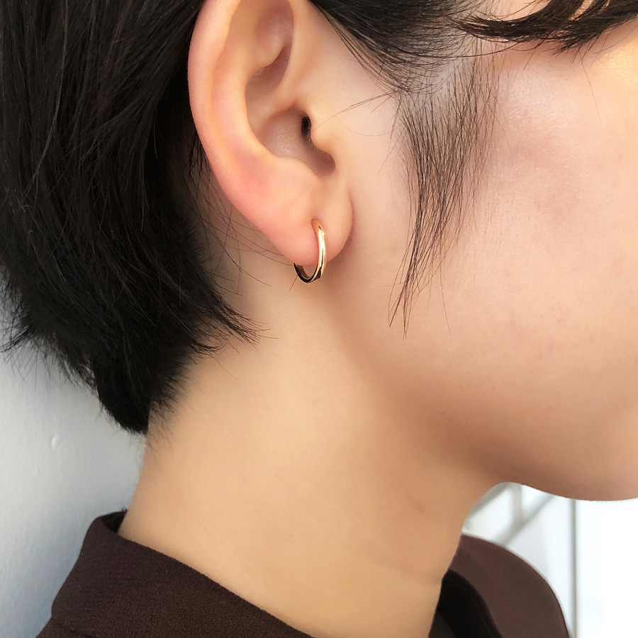 Hoop earrings(S)｜enasoluna（エナソルーナ）公式サイト