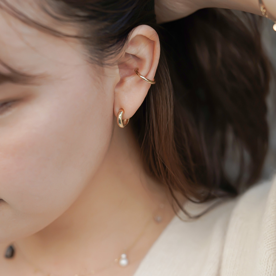 Hoop earrings(S)｜enasoluna（エナソルーナ）公式サイト