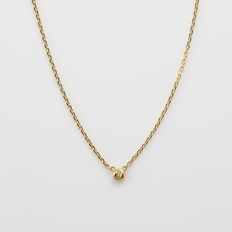 エナソルーナ Skinny mariamedaille necklace - ネックレス