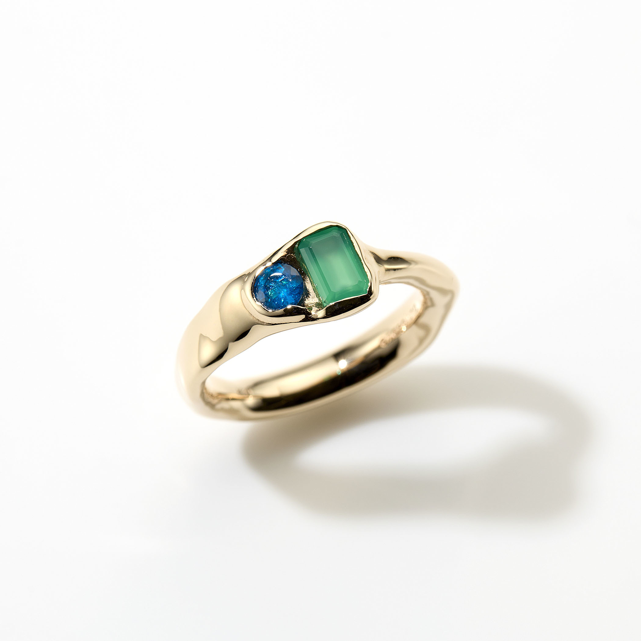 Color stone ring (green)｜enasoluna（エナソルーナ）公式サイト