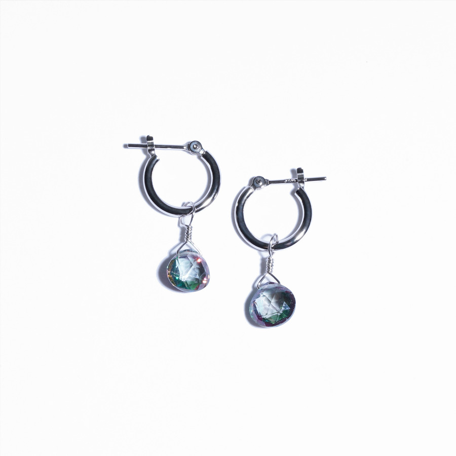 Mystic topaz earrings｜enasoluna（エナソルーナ）公式サイト