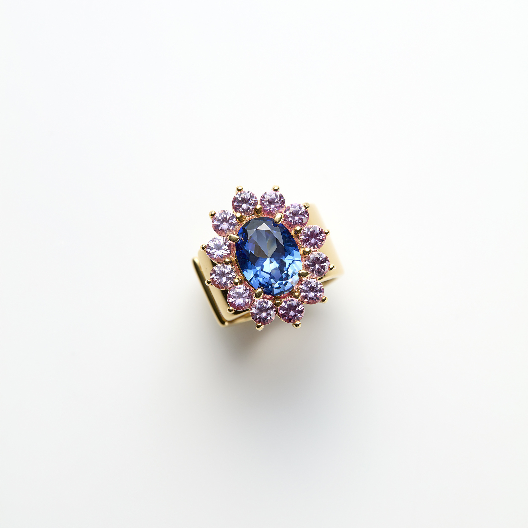 Sunflower ear cuff(blue)｜enasoluna（エナソルーナ）公式サイト