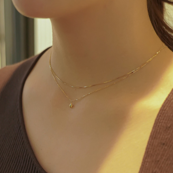 Star necklace 詳細画像