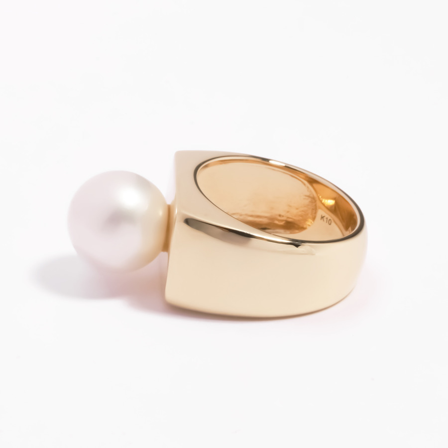 On pearl ring (Gold) 詳細画像 Gold 2