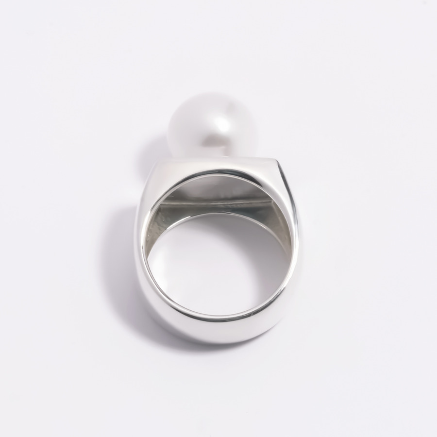 On pearl ring (Silver)｜enasoluna（エナソルーナ）公式サイト