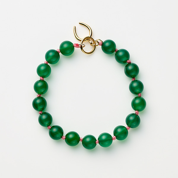 Nurture love bracelet(Green agate)｜enasoluna（エナソルーナ）公式