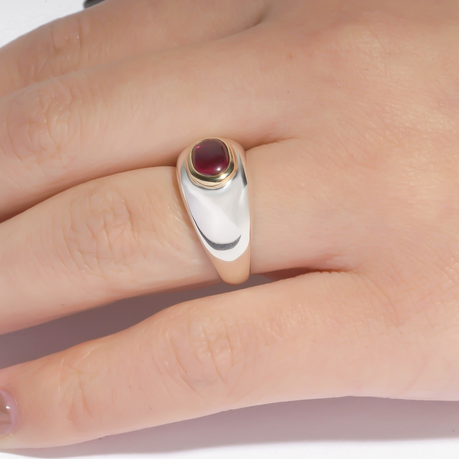 Oval stone ring｜enasoluna（エナソルーナ）公式サイト