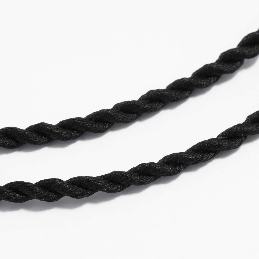 Horseshoe rope necklace (Black)｜enasoluna（エナソルーナ）公式サイト