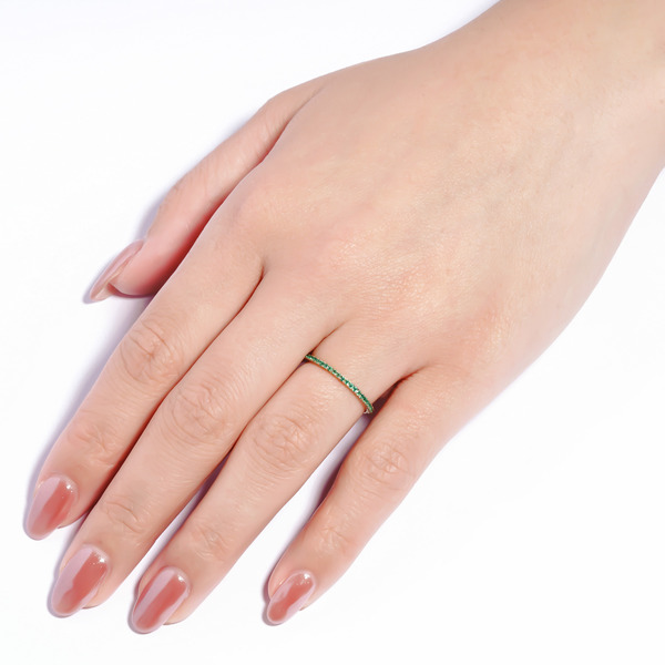 Tiny ring(Emerald) 詳細画像