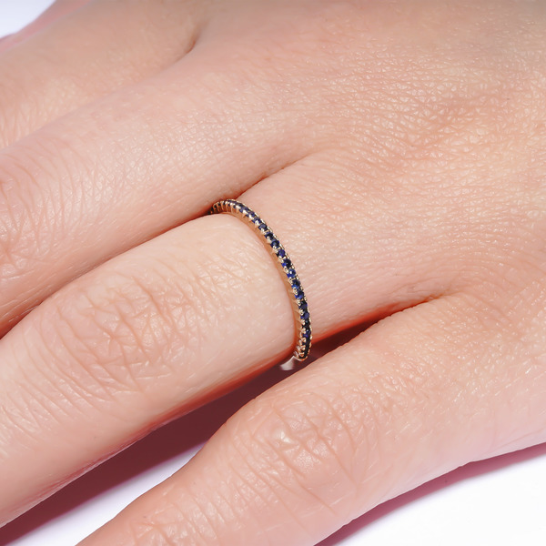 Tiny ring(Sapphire) 詳細画像