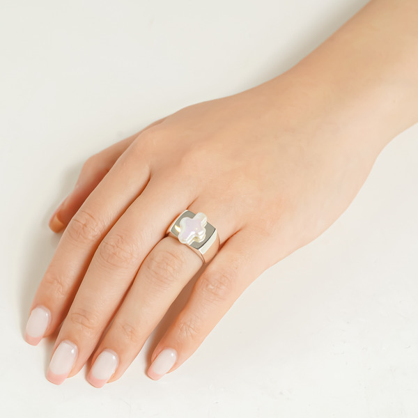 On cross pearl ring｜enasoluna（エナソルーナ）公式サイト