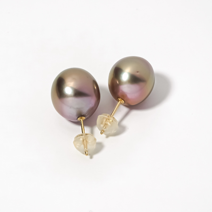 Metallic pearl earrings｜enasoluna（エナソルーナ）公式サイト