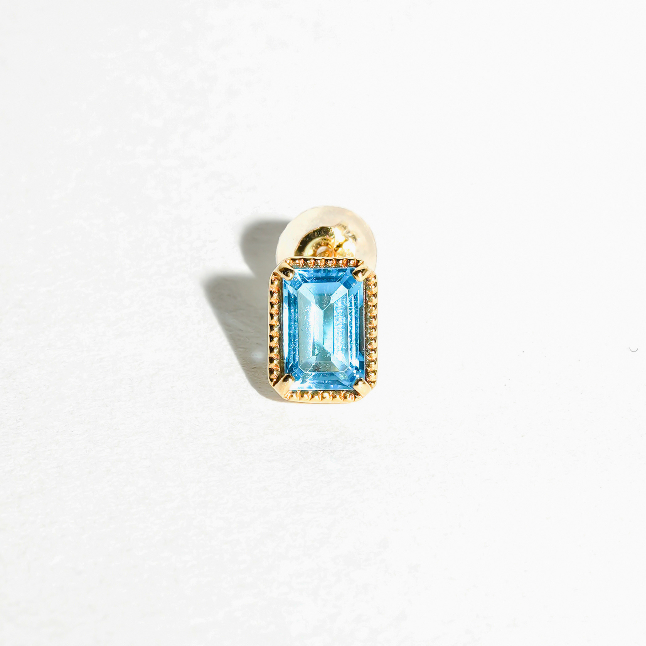 Fancy drop earring (Blue topaz)｜enasoluna（エナソルーナ）公式サイト