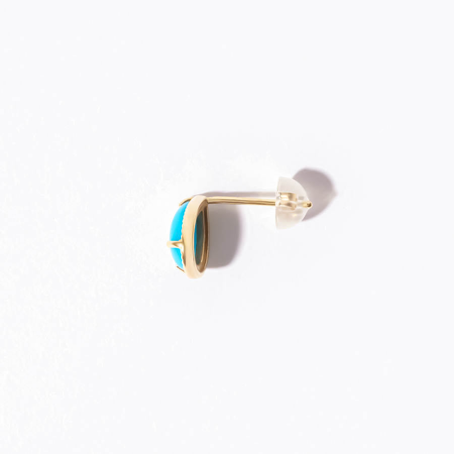 Fancy drop earring (Turquoise)｜enasoluna（エナソルーナ）公式サイト