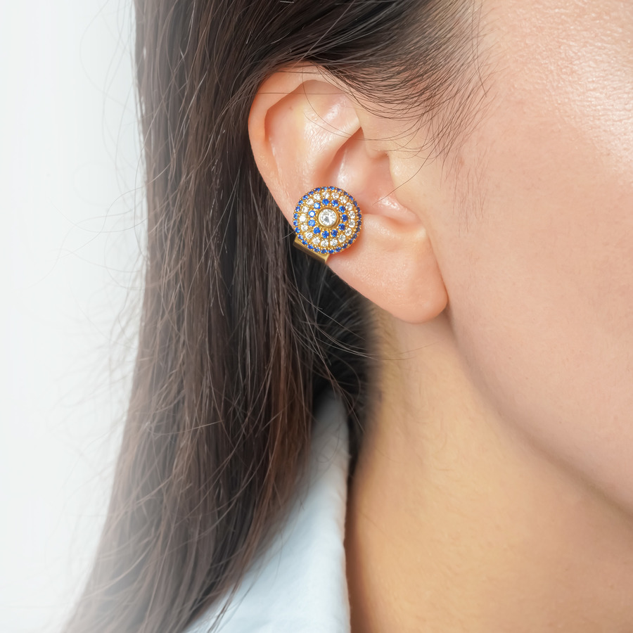 Glitter earcuff (Blue)｜enasoluna（エナソルーナ）公式サイト