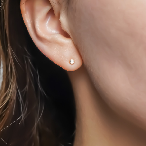 愛 Dia earrings 詳細画像
