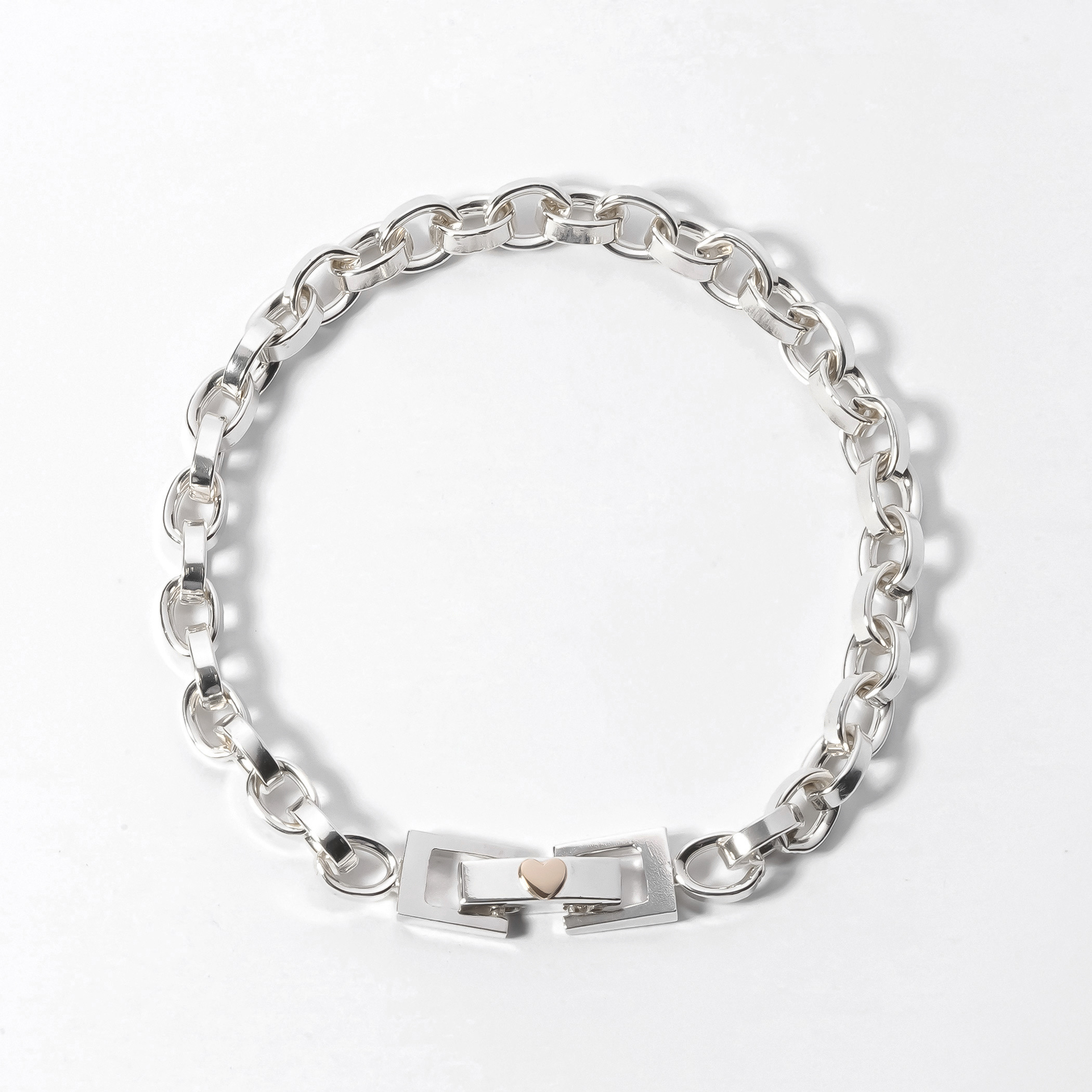 Heart chain bracelet (Ringchain)｜enasoluna（エナソルーナ）公式サイト