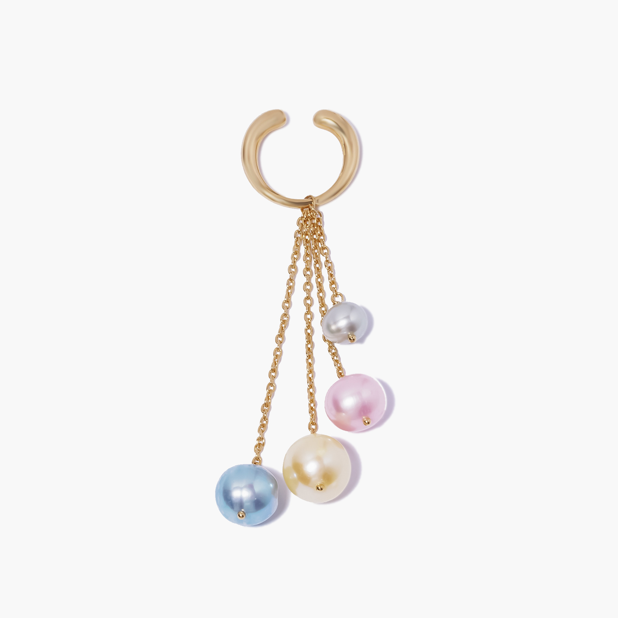 Pale color pearl earcuff｜enasoluna（エナソルーナ）公式サイト