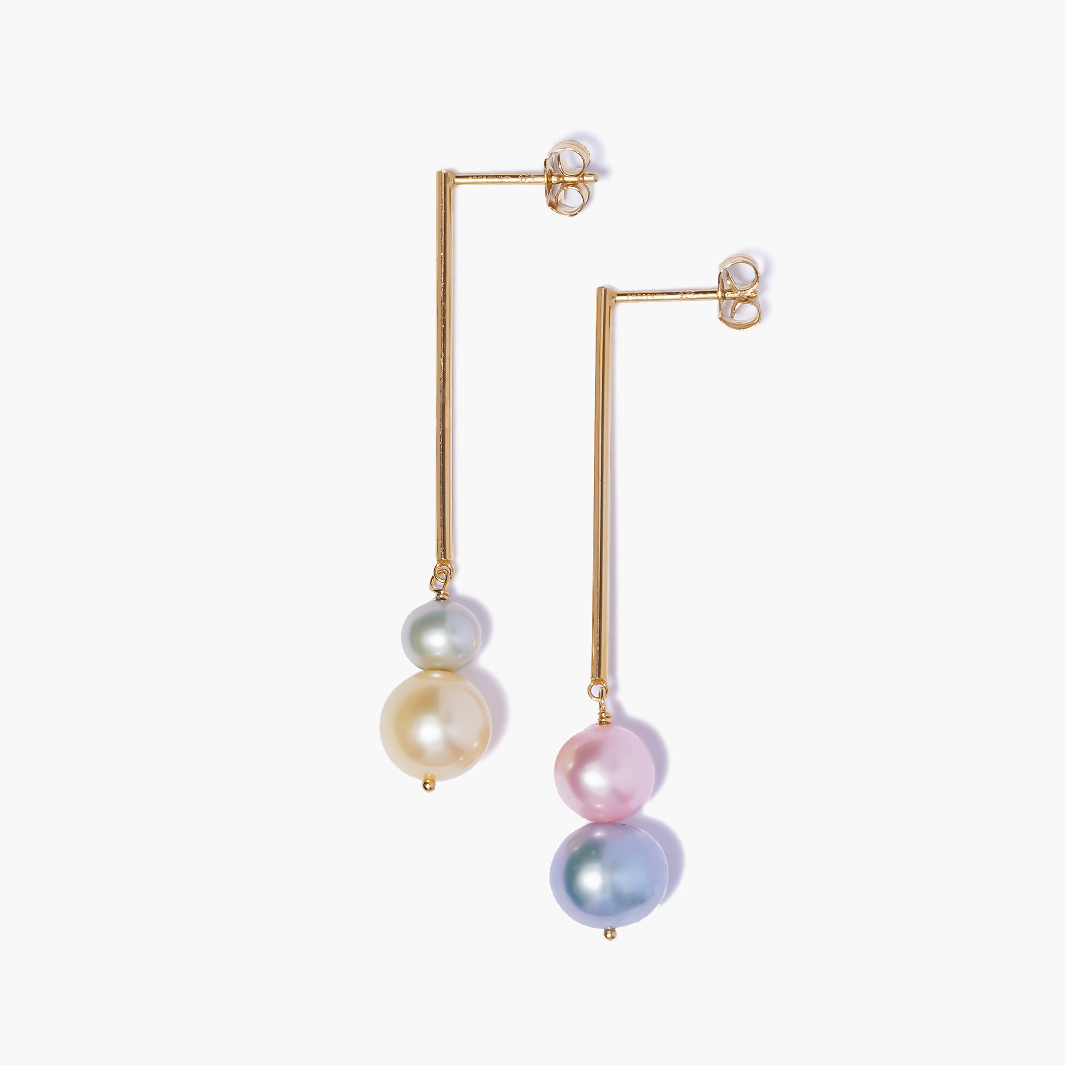 Pale color pearl earrings｜enasoluna（エナソルーナ）公式サイト